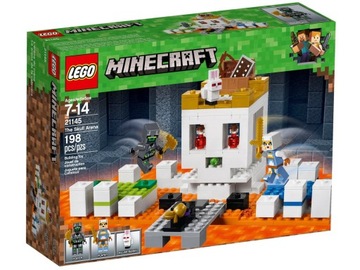 LEGO Minecraft 21145 Czaszkowa arena NOWY