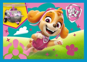 ПАЗЛ 4В1 ЩЕНЯЧИЙ ПАТРУЛЬ БЕГУЩИЕ СОБАКИ TREFL 3+