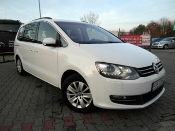 Volkswagen Sharan II Van 2.0 TDI-CR BMT 140KM 2012 Volkswagen Sharan Xenon Led Szklany Dach Klimatronik 2.0 Diesel 140KM, zdjęcie 1