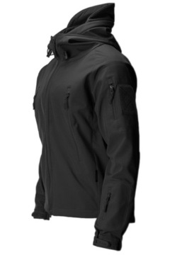 Куртка Softshell в стиле милитари TEXAR Falcon, черная, M