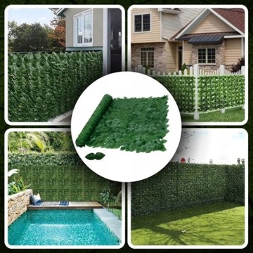 Искусственная стена из хеджирования плющ