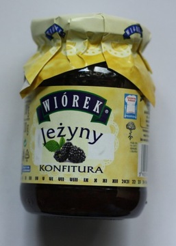 Konfitura JEŻYNOWA domowa naturalna eko 200g