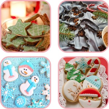 ФОРМА ДЛЯ ПРЯНИКОВ, РОЖДЕСТВЕНСКИЕ ФОРМЫ ДЛЯ ПЕЧЕНЬЯ