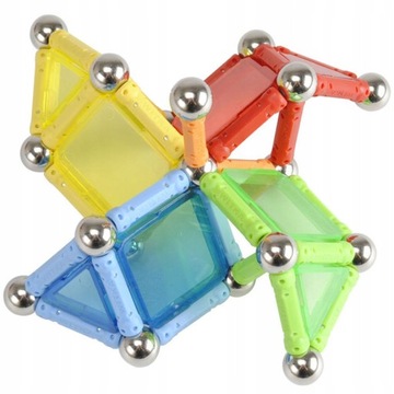 МАГНИТНЫЕ БЛОКИ 158 ЭЛЕМЕНТОВ ФОРМА ЧЕМОДАНА