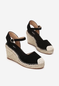 Renee Czarne Espadryle damskie 41 Ekozamsz