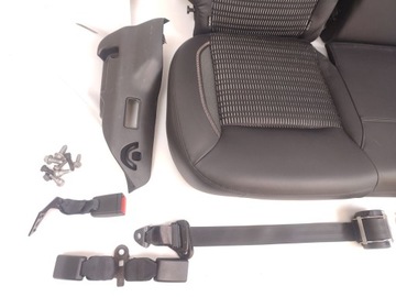 СИДЕНИЕ РЕМНИ БЕЗОПАСНОСТИ ЗАДНИЕ СТОРОНЫ PEUGEOT 208 I