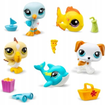 Littlest Pet Shop Set Animals Besties статуэтки + аксессуары + аксессуары