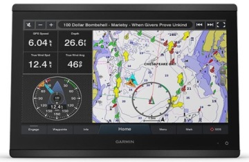 Garmin GPSMAP 8416xsv без преобразователя эхолота