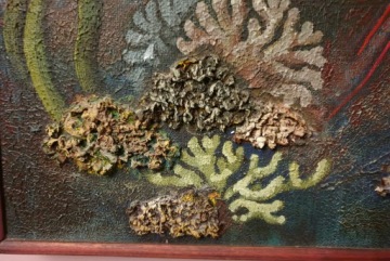 ПОЛЬСКИЙ АВАНГАРД ДРАГОЦЕННОЕ МАСЛО ХОЛСТ РЫБЫ 1960-е