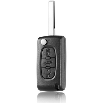 OBUDOWA KLUCZYK PILOT DO PEUGEOT 207 308 407 PARTNER CITROEN BERLINGO C3 C4