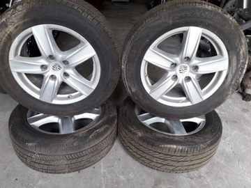 PORSCHE CAYENNE 7P KOŁA KOMPLET Z OPONAMI 255/18