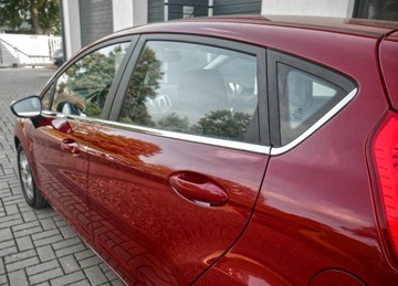 Накладки на боковые стекла Ford Fiesta 7 2009-2017 гг.