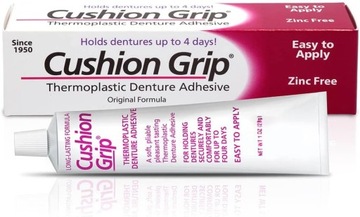 CUSHION GRIP Termoplastyczny klej do protez 28 g MOCNY - Trzyma do 4 dni