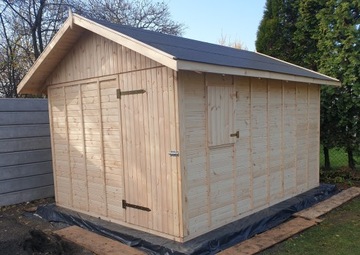 Domek drewniany ogrodowy drewutnia altana 3x4 m
