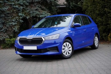 Skoda Fabia IV 1.0 MPI 80KM 2023 Skoda Fabia Bezwypadek Salon PL LPG Klimatyzacja Lane Assist FV23