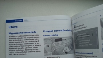 BMW X6 F16 Руководство пользователя на польском языке BMW X6 F16 2014-2019 +navi +сокращенное