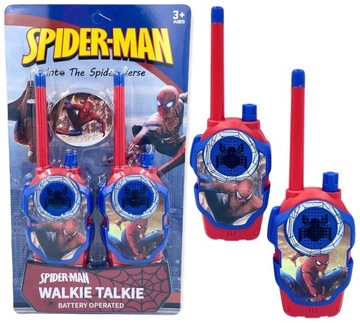 WALKIE TALKIE SPIDERMAN KRÓTKOFALÓWKA ŁOKI TOKI