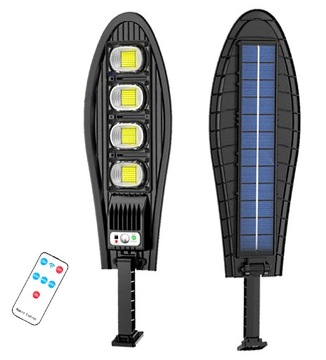 LAMPA SOLARNA ULICZNA LATARNIA 168 LED + UCHWYT