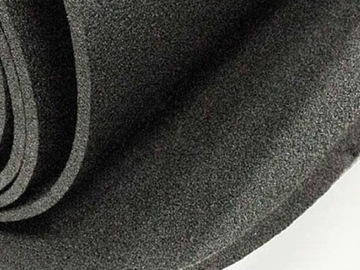 КОЖАНАЯ ПОРОНА 5 мм СЕРАЯ ТОЛЩАЯ ЭЛАСТИЧНАЯ ГУБКА ДЛЯ ОБИВКИ