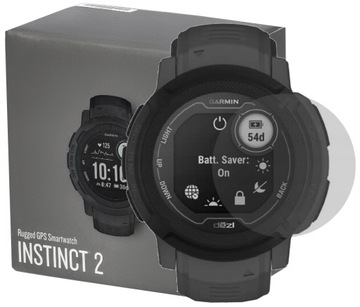 SMARTWATCH GARMIN INSTINCT 2 ZEGAREK SPORTOWY GPS + SZKŁO OCHRONNE HYBRYDA