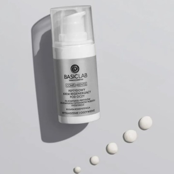 BasicLab Пептидный регенерирующий крем для век насыщенной консистенции 15 мл