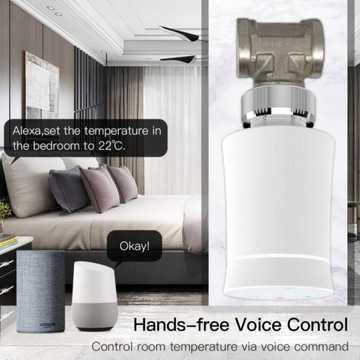 ТЕРМОСТАТИЧЕСКАЯ ГОЛОВКА SMART WIFI ZIGBEE TUYA 3.0