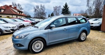 Ford Focus II Kombi 1.8 Duratec Flexifuel 125KM 2010 Ford Focus BENZYNA BEZ KLUCZYKOWY DOSTEP grzana szyba nawigacja OKAZJA, zdjęcie 27