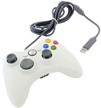 PAD GAMEPAD KONTROLER DO XBOX 360 PC PRZEWODOWY USB WIBRACJE X360 KX13A