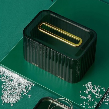 Коробка для салфеток с закругленными краями.