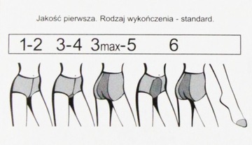 Rajstopy Gładkie Gatta Laura 15/20den r.3-M INKA