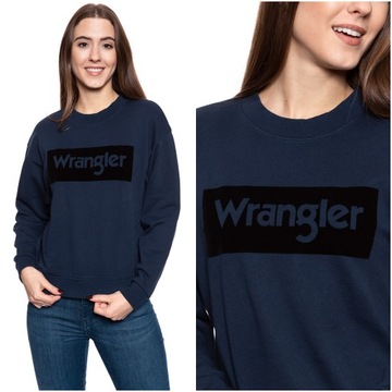 WRANGLER HIGH RIB RETRO DAMKSA BLUZA KLASYCZNA S