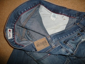 Spodnie dżinsy TOMMY HILFIGER W36/L34=47,5/111cm jeansy