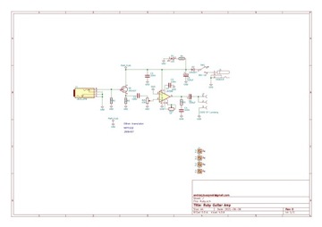 PCB Усилитель для наушников для гитары