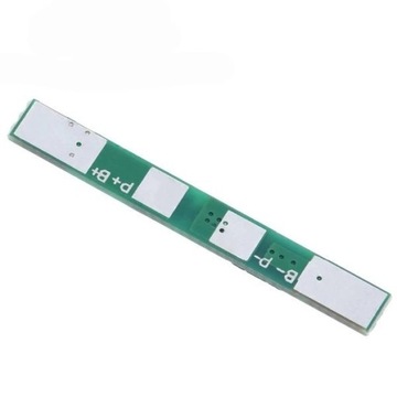 Moduł BMS PCM PCB do Ładowania i Ochrony Ogniw Li-ion 1S 3,7V 3A do 18650