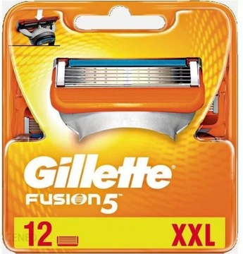 WKŁADY Gillette Fusion5 OSTRZA 100 % ORYGINAŁ