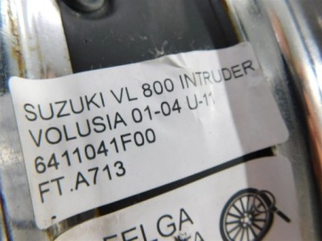 КОЛЕСНЫЙ ДИСК ЗАДНЕЕ КОЛЕСО SUZUKI VL 800 INTRUDER VOLUSIA 01-04 ПРЯМОЙ U-11 6411041F00