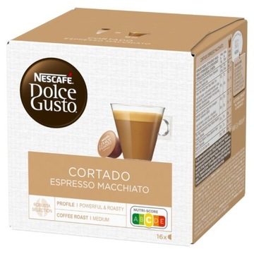 Kapsułki Dolce Gusto Nescafe Cortado Espresso Macchiato 16 szt.