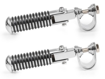 HARLEY CHROME FOLDING MOTORCYCLICLE FOOT RESTRAINERS 25mm 32mm
