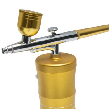 sztuka malowania opryskiwacz mgły farby w sprayu złoto