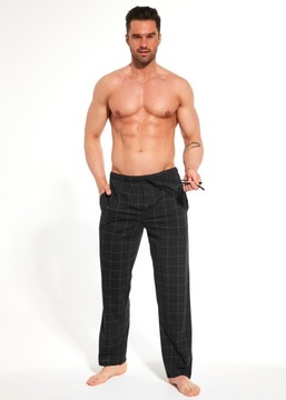 Spodnie piżamowe męskie 691/44 Cornette L kratka