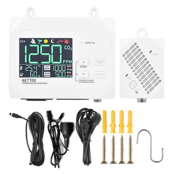 WIELOFUNKCYJNY MONITOR I KONTROLER CO2 0~9999ppm