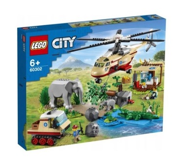 LEGO City 60302 Na ratunek dzikim zwierzętom słoń
