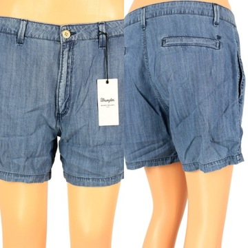 WRANGLER CHINO SHORT JEANSOWE SZORTY _ W26 S