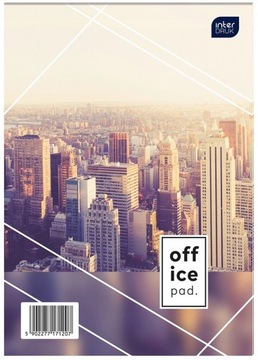 40x Blok biurowy Brulion Notes w kratę A4 100 str.