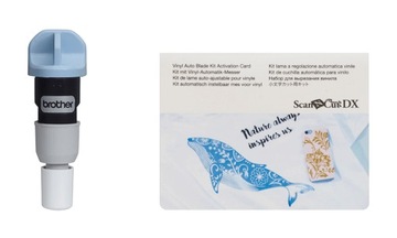 ZESTAW DO CIĘCIA FOLII DO PLOTERÓW BROTHER SDX UCHWYT + NÓŻ CADXVBKIT1