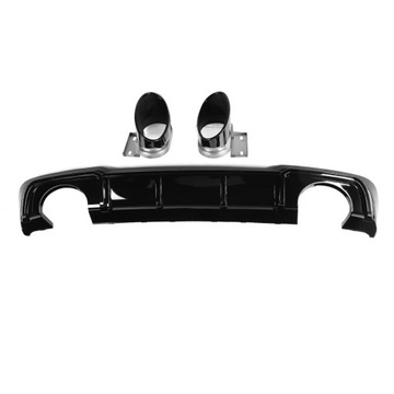 Для диффузора заднего бампера RS3 с наконечником трубы