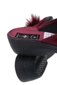 ТАПОЧКИ ЖЕНСКИЕ ПОЛЬСКИЕ ПРОФИЛЬ бордовый 40
