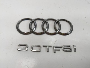 AUDI A1 2019 82A LOGO ZNAKY ZNAK ZADNÍ VÍKO KUFRU
