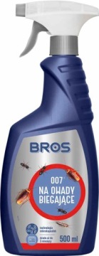 Рідина 007 На комах Для бігу для знищення тарганів, тарганів Bros 500 мл