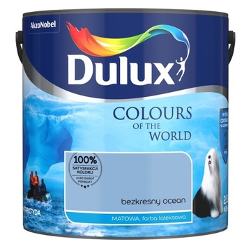 Bezkresny ocean 2,5L Farba emulsyjna Dulux Kolory
